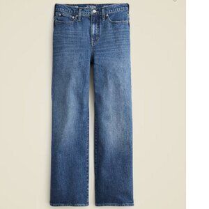 J Crew High-Rise Slim Wide Jean